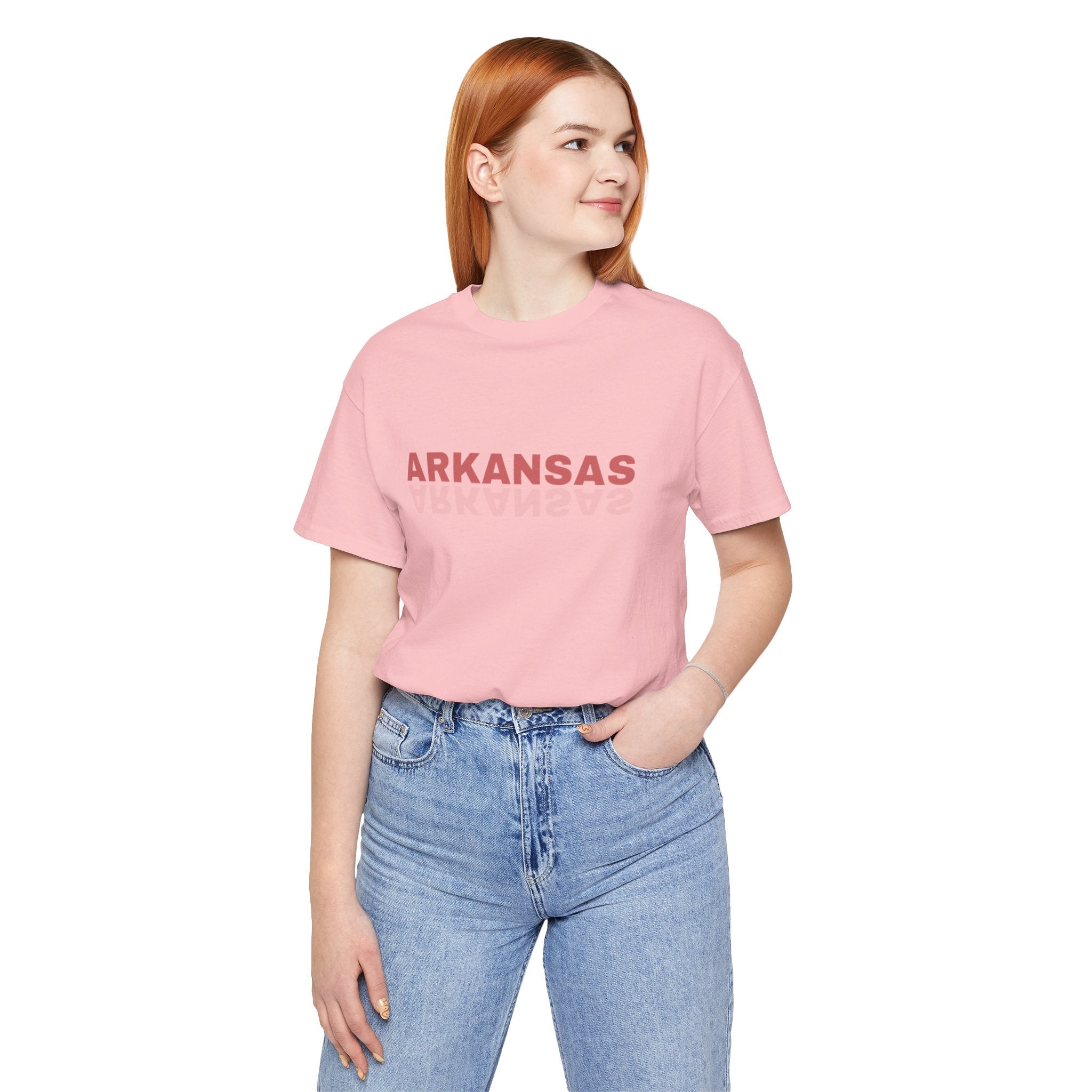 Arkansas Mirrored Soft Cotton Tee