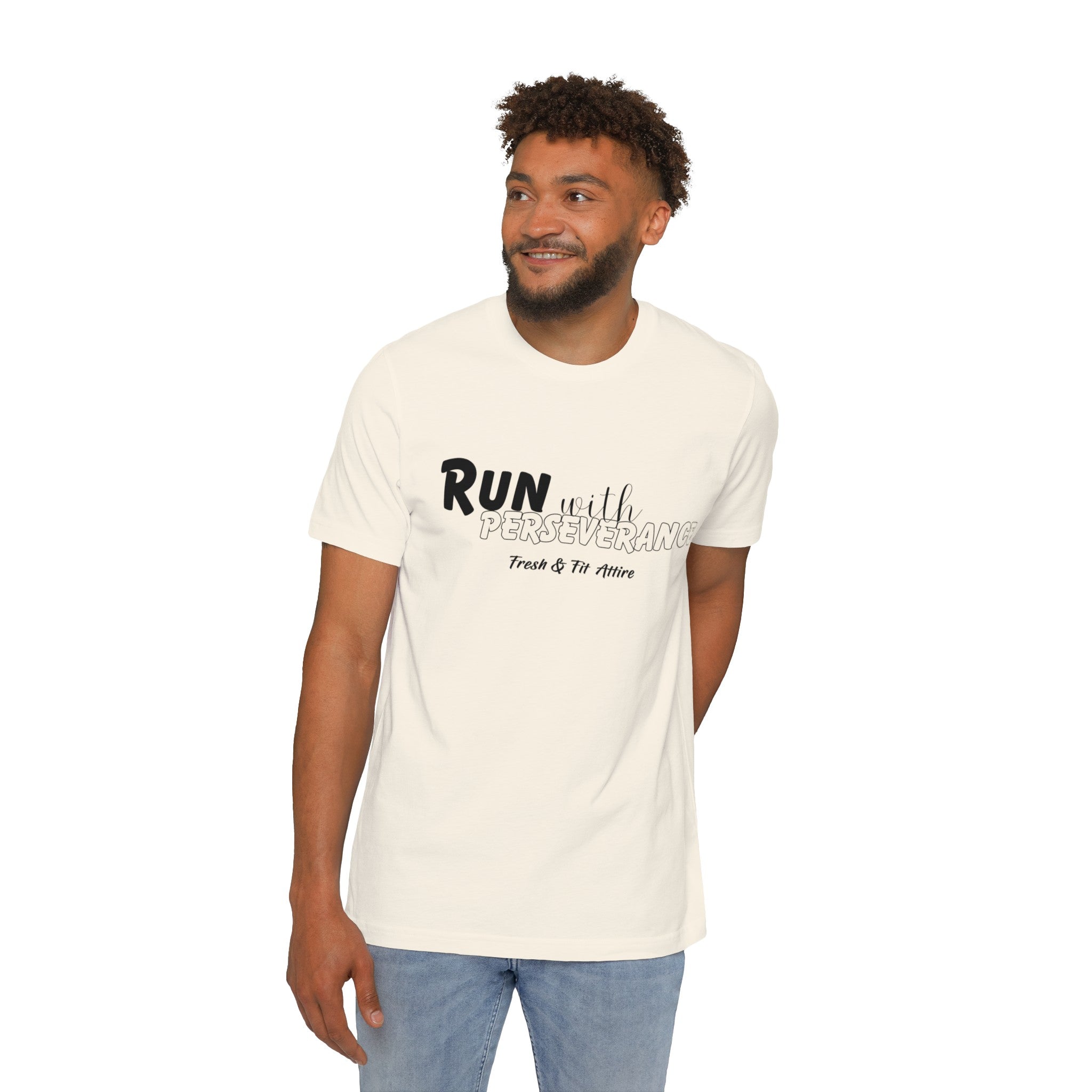 Run with Perseverance Soft Cotton Tee