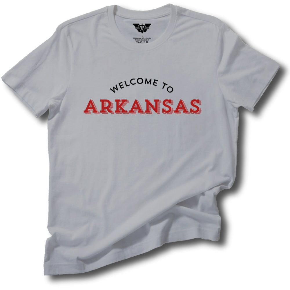 Welcome to Arkansas Soft Cotton Tee