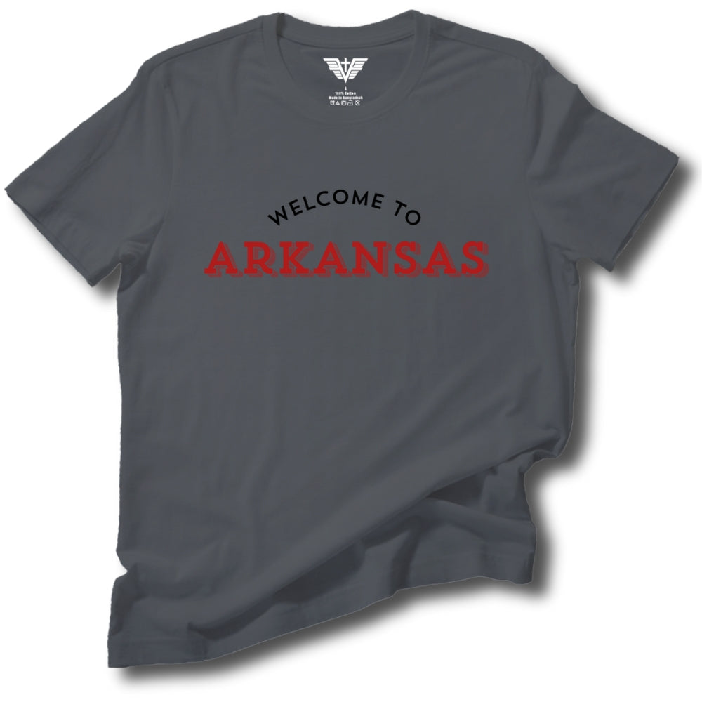 Welcome to Arkansas Soft Cotton Tee