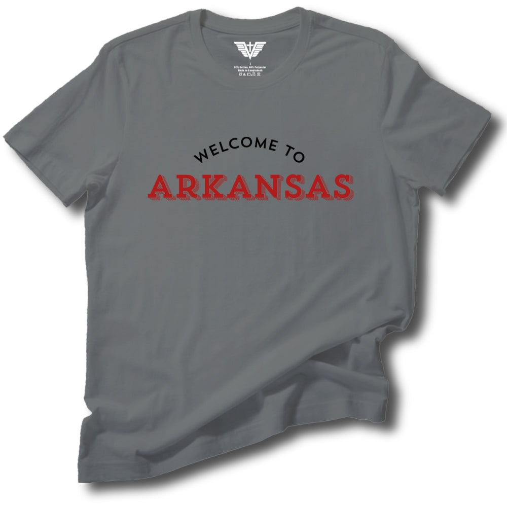 Welcome to Arkansas Soft Cotton Tee