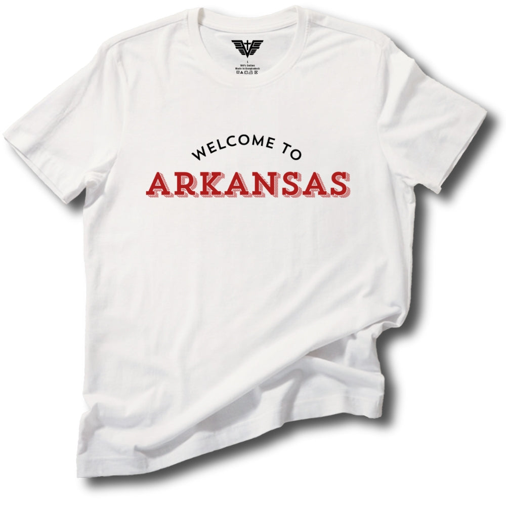 Welcome to Arkansas Soft Cotton Tee