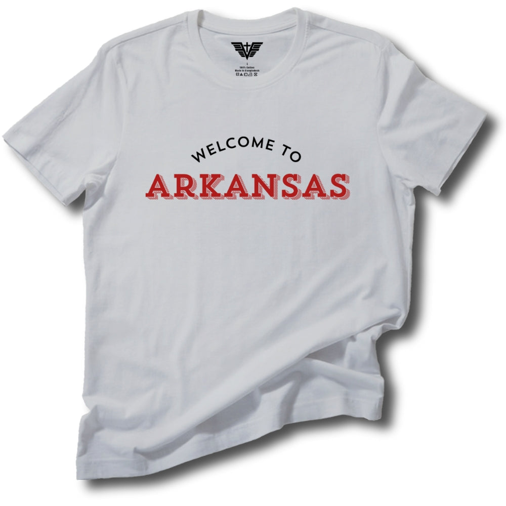 Welcome to Arkansas Soft Cotton Tee