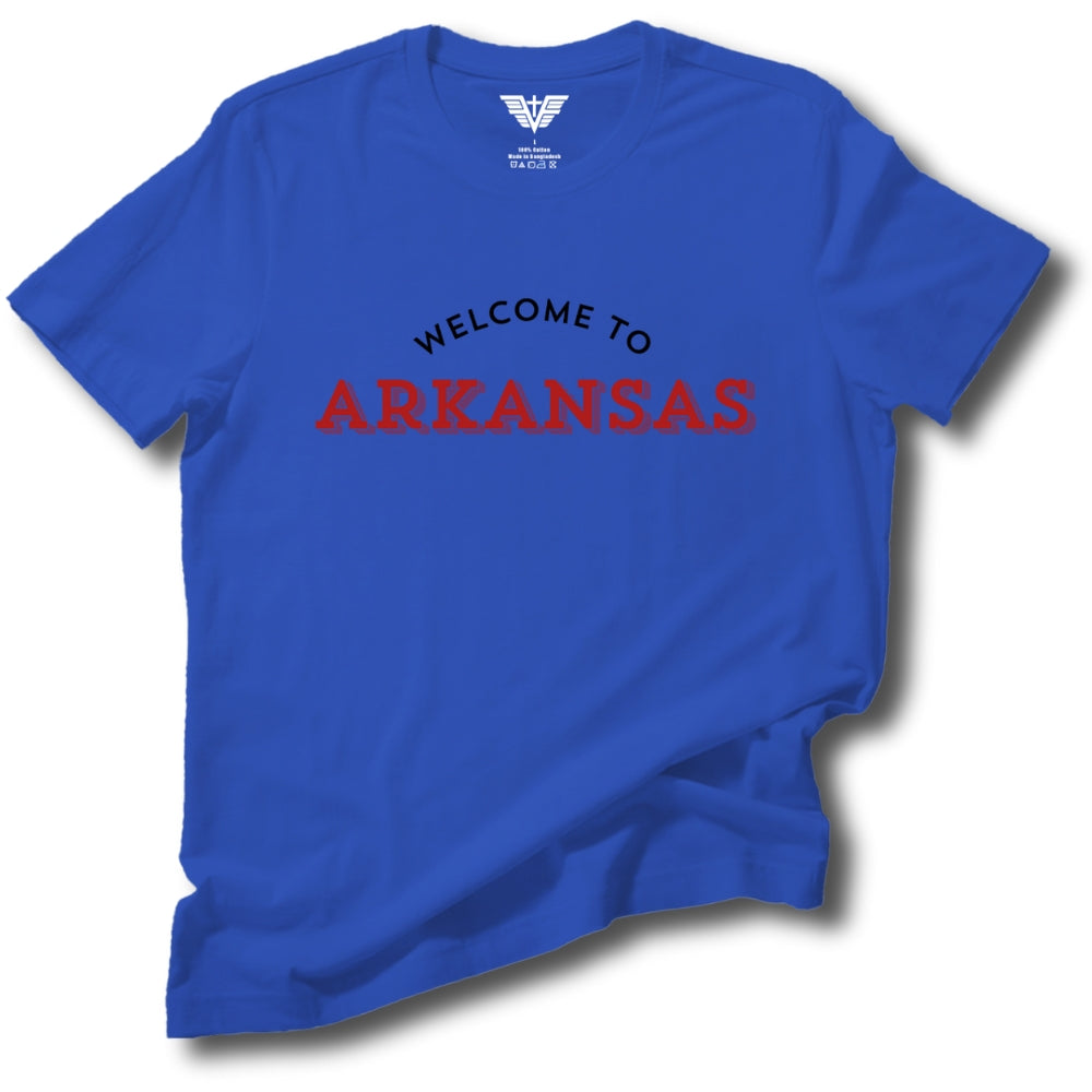 Welcome to Arkansas Soft Cotton Tee