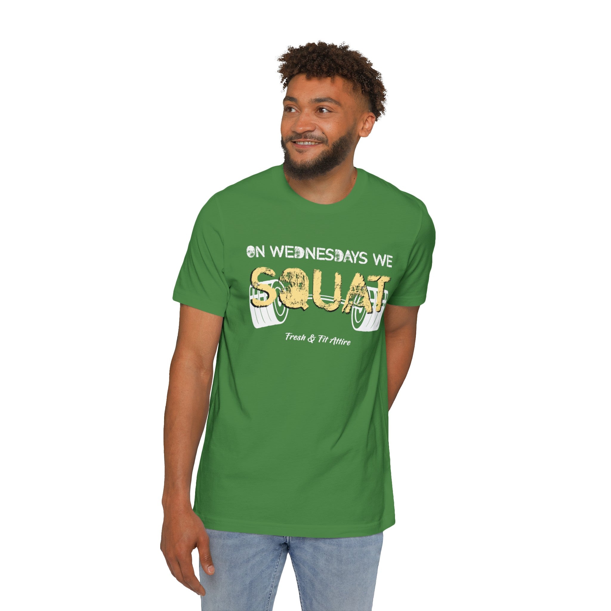 On Wednesday We SQUAT - Soft Cotton Tee