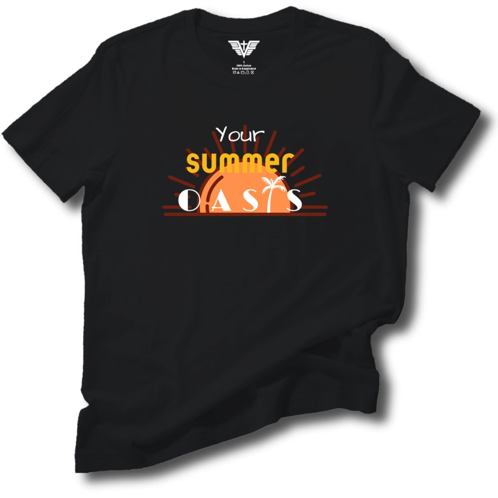 Your Summer Oasis Soft Cotton Tee