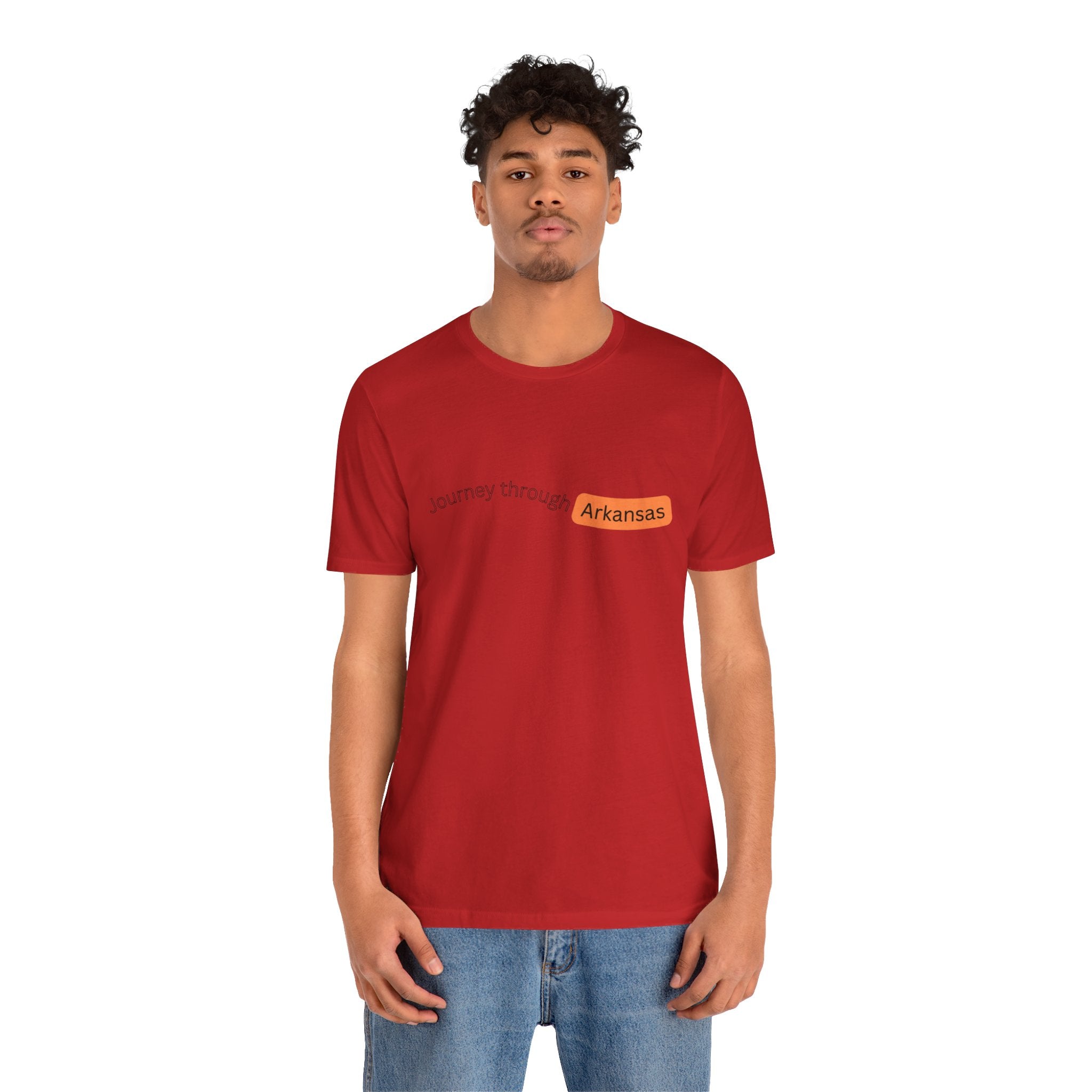 Journey Through Arkansas Soft Cotton Tee