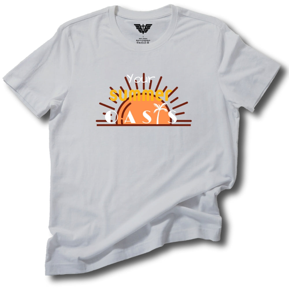 Your Summer Oasis Soft Cotton Tee