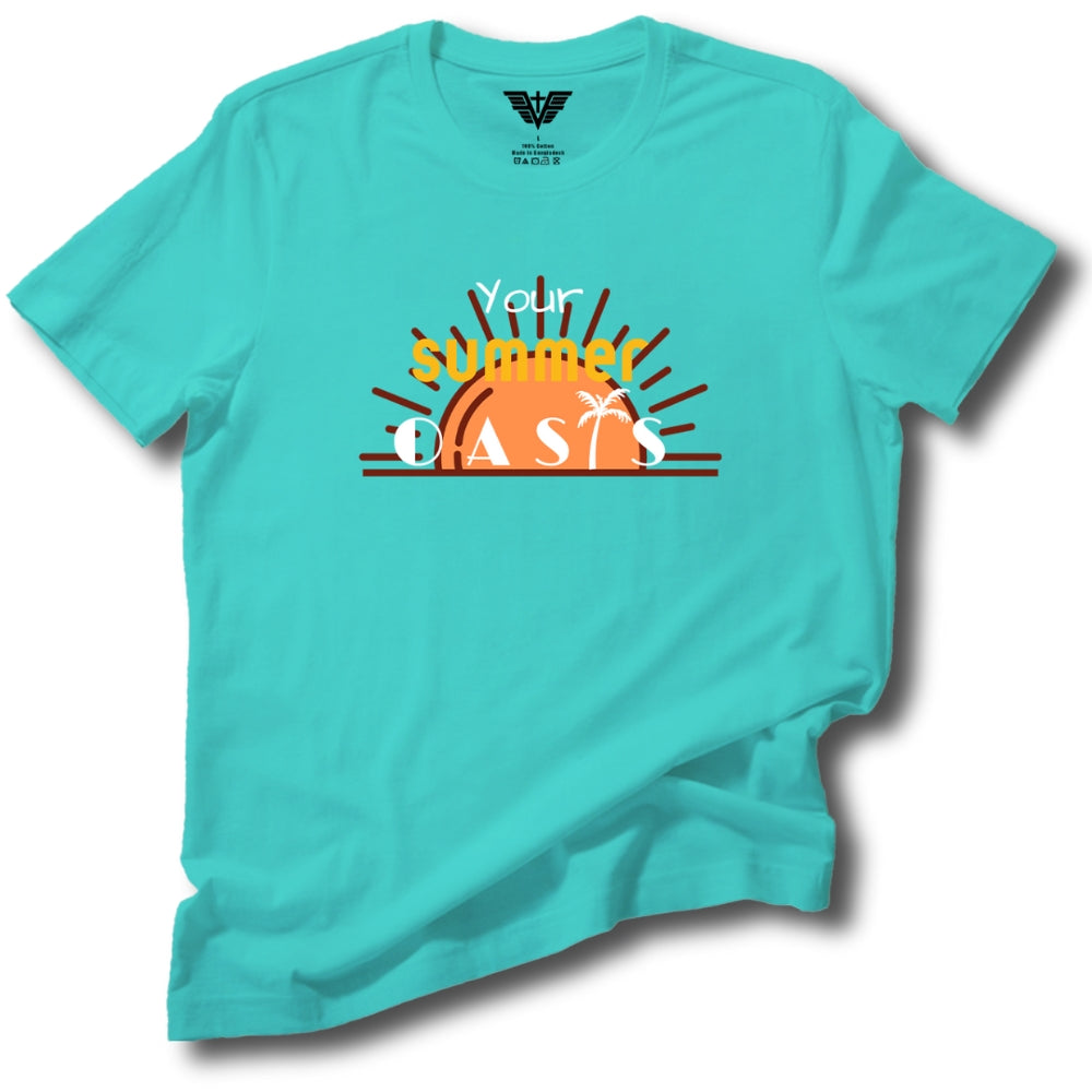 Your Summer Oasis Soft Cotton Tee