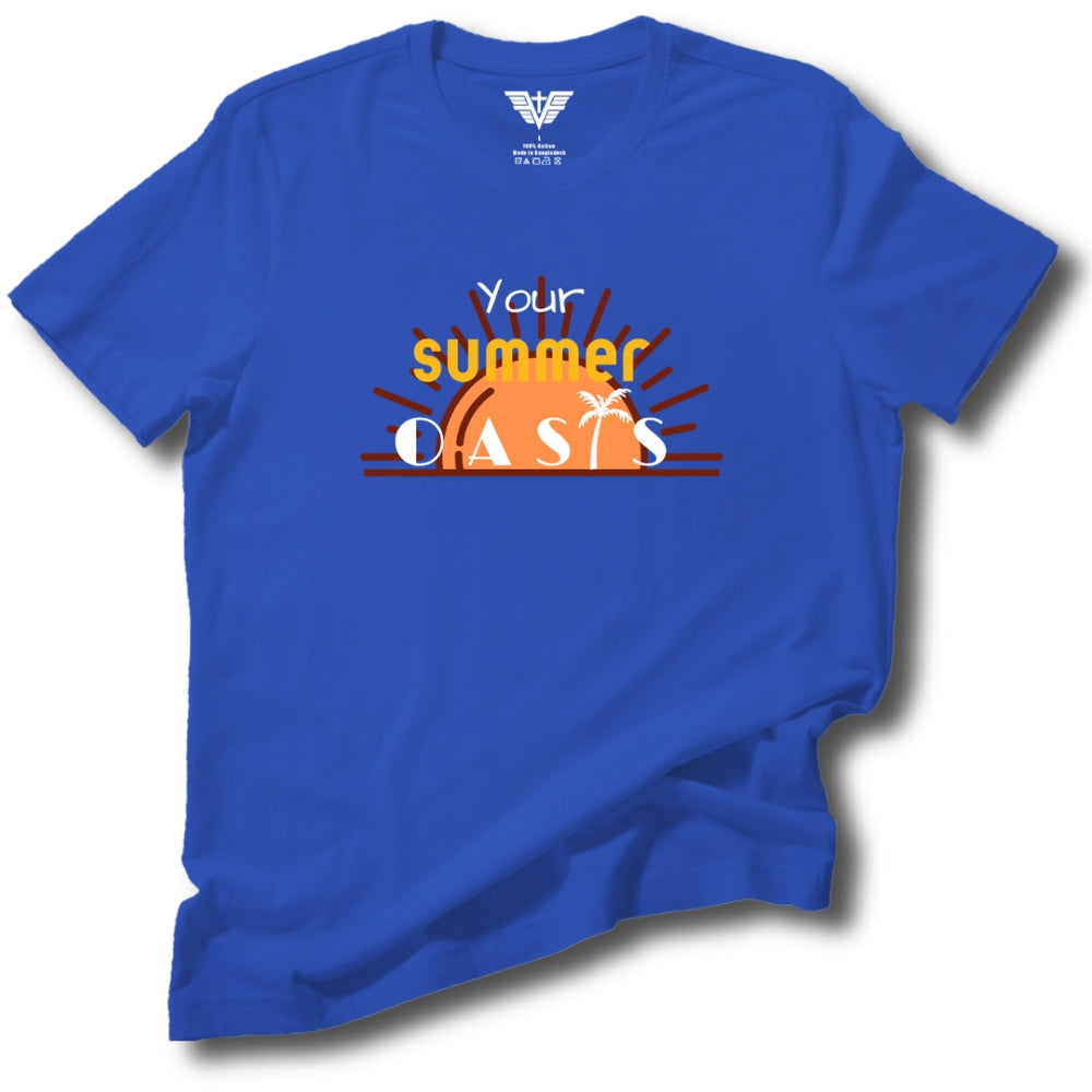 Your Summer Oasis Soft Cotton Tee