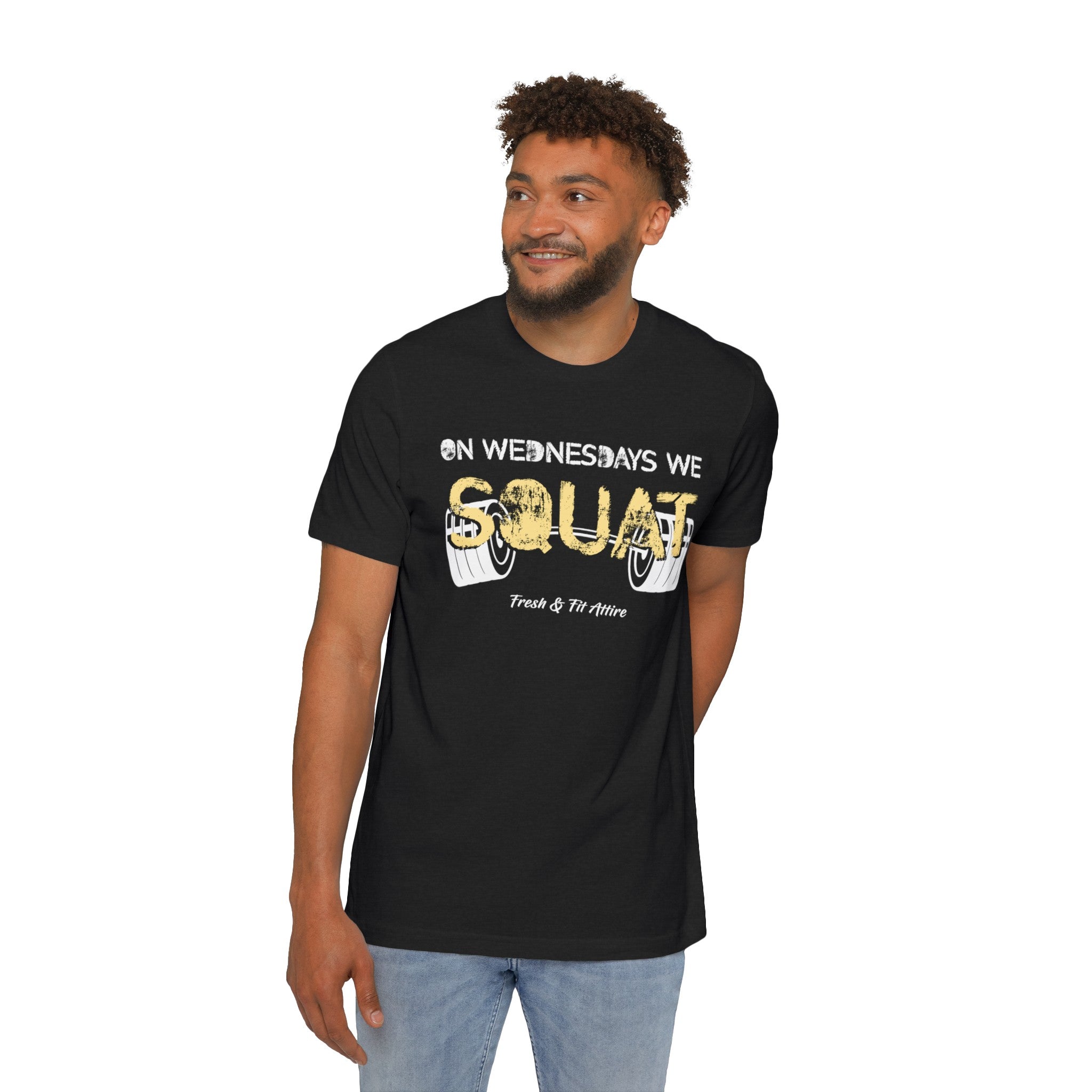 On Wednesday We SQUAT - Soft Cotton Tee