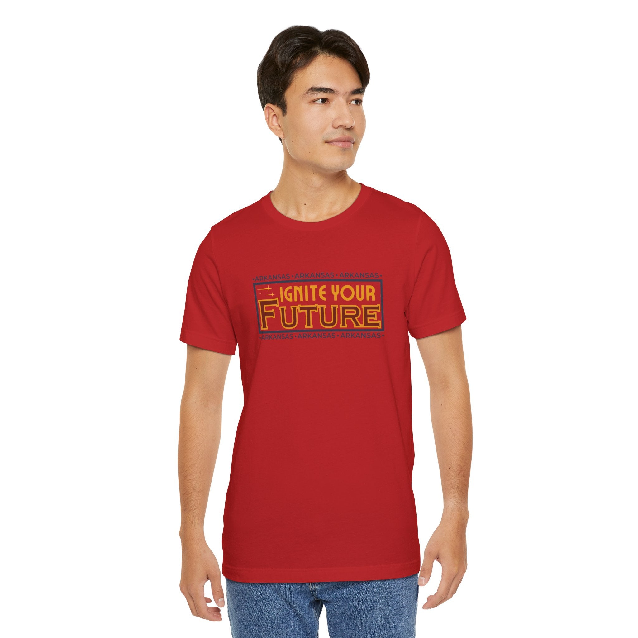 Arkansas: Ignite Your Future Soft Cotton Tee