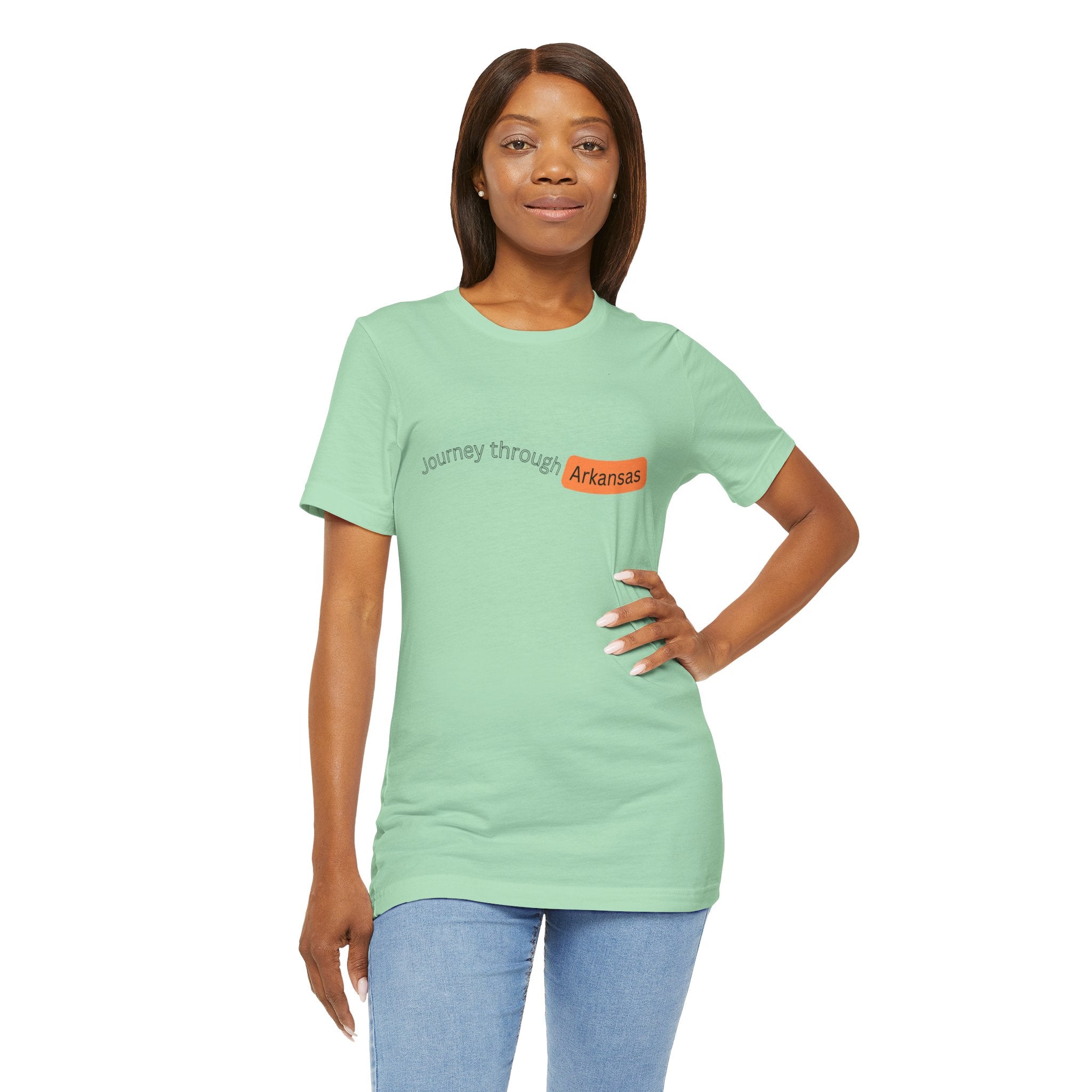 Journey Through Arkansas Soft Cotton Tee