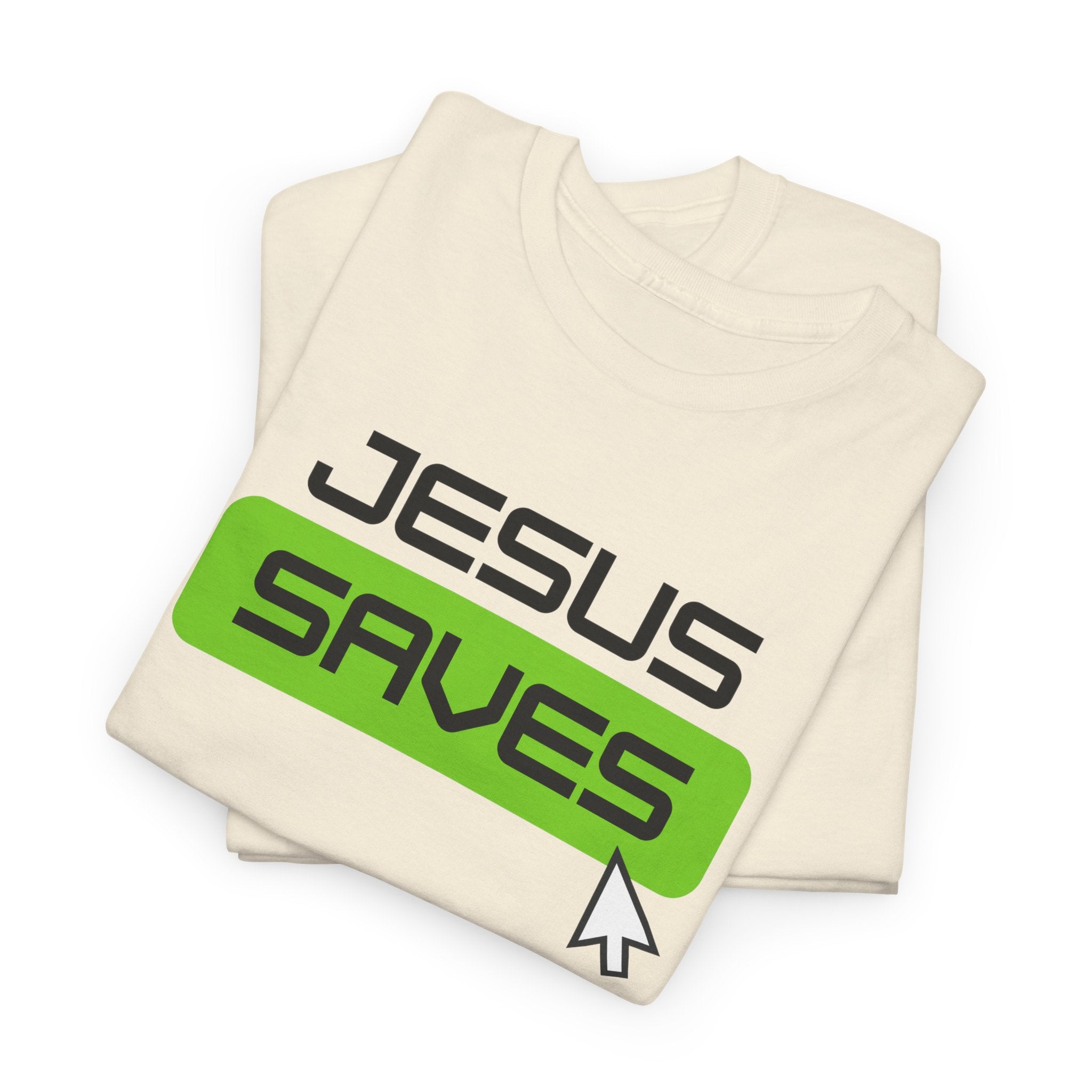 Jesus Saves Cotton Tee