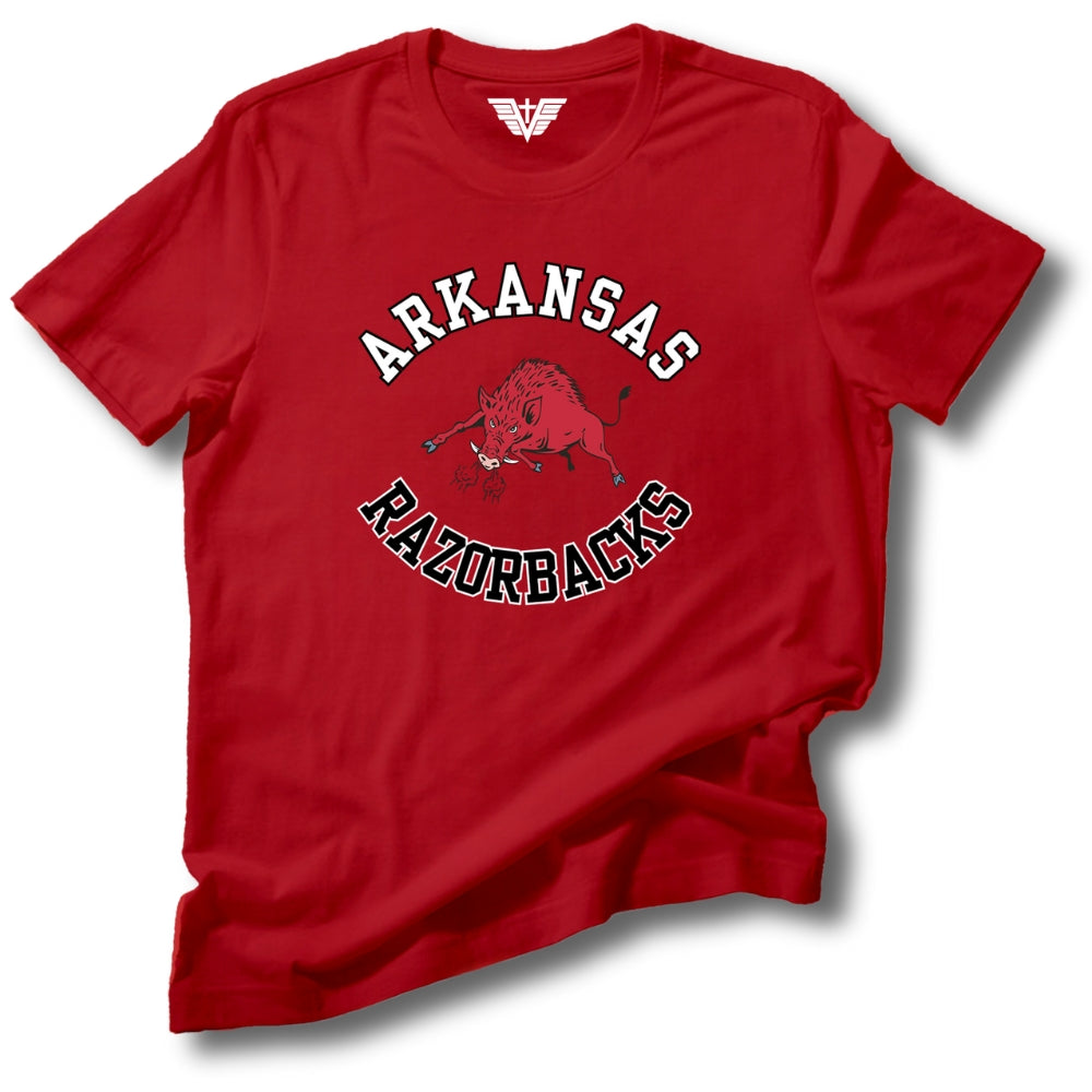 Arkansas Razorback Soft Cotton Tee