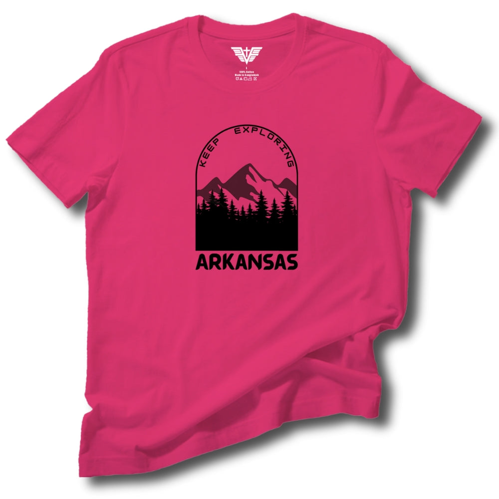 Arkansas: Keep Exploring Tee