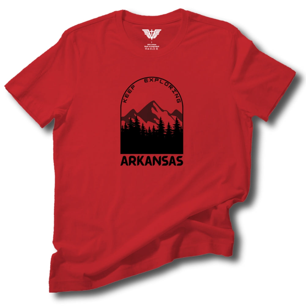 Arkansas: Keep Exploring Tee