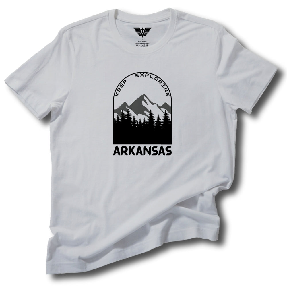 Arkansas: Keep Exploring Tee