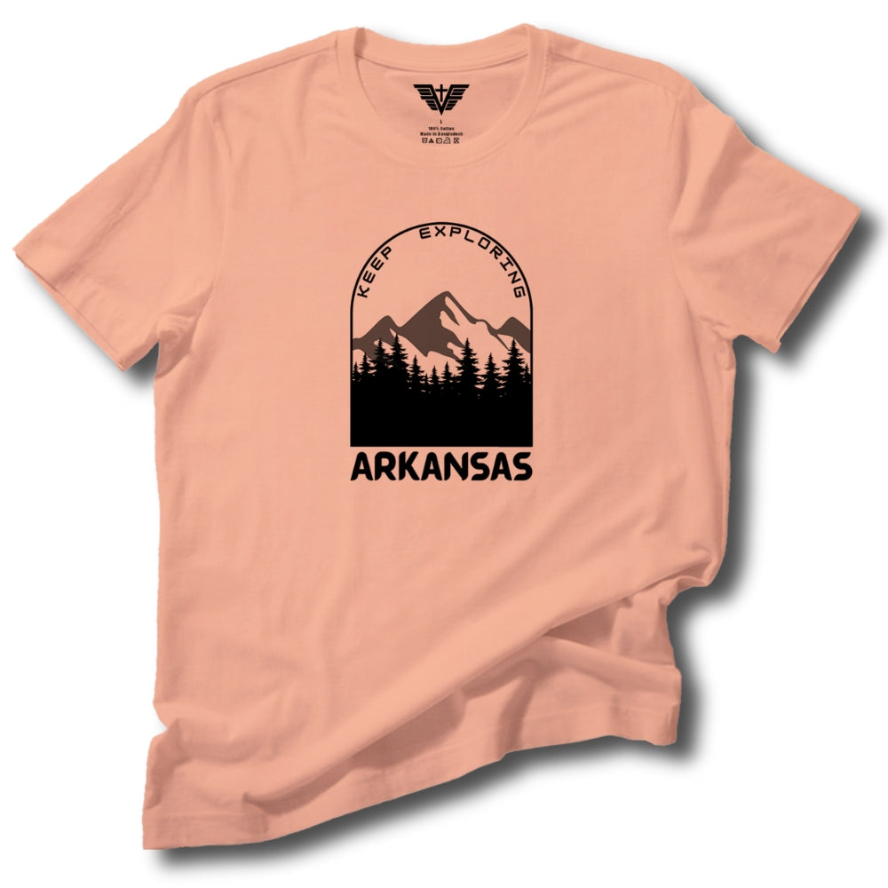 Arkansas: Keep Exploring Tee