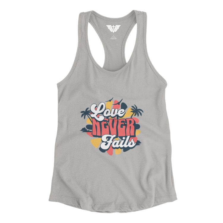 Love Never Fails Women's Tanktop