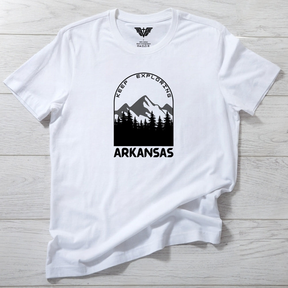 Arkansas: Keep Exploring Tee