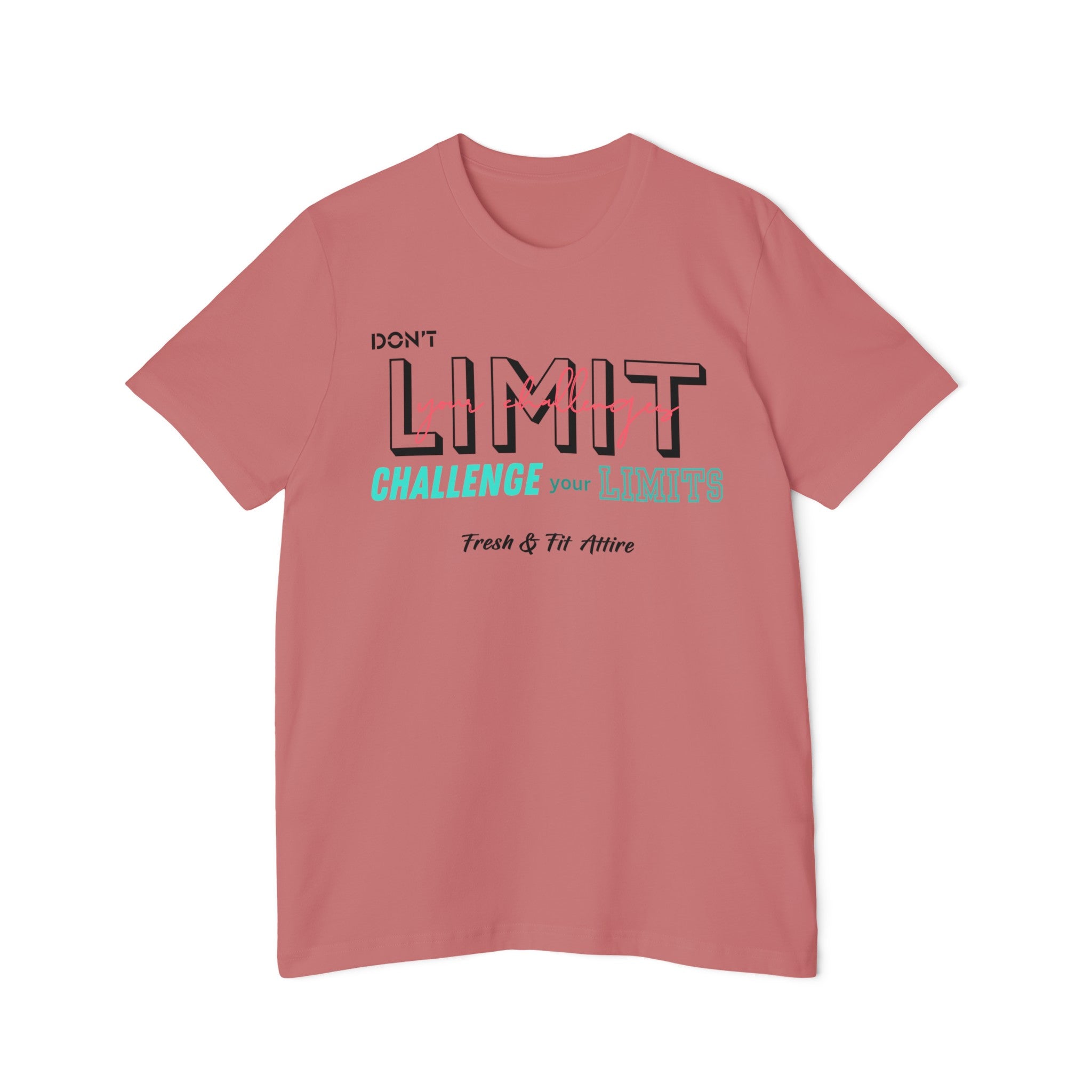 Don't Limit Your Challenges:Challenge Your Limit Soft Cotton Tee