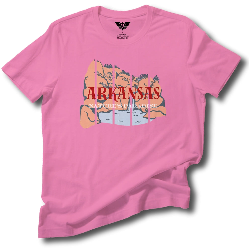 Arkansas: Nature's Paradise Soft Cotton Tee