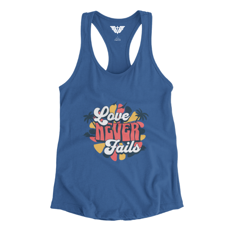 Love Never Fails Women's Tanktop