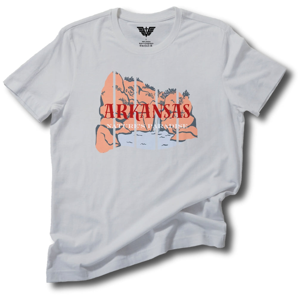 Arkansas: Nature's Paradise Soft Cotton Tee