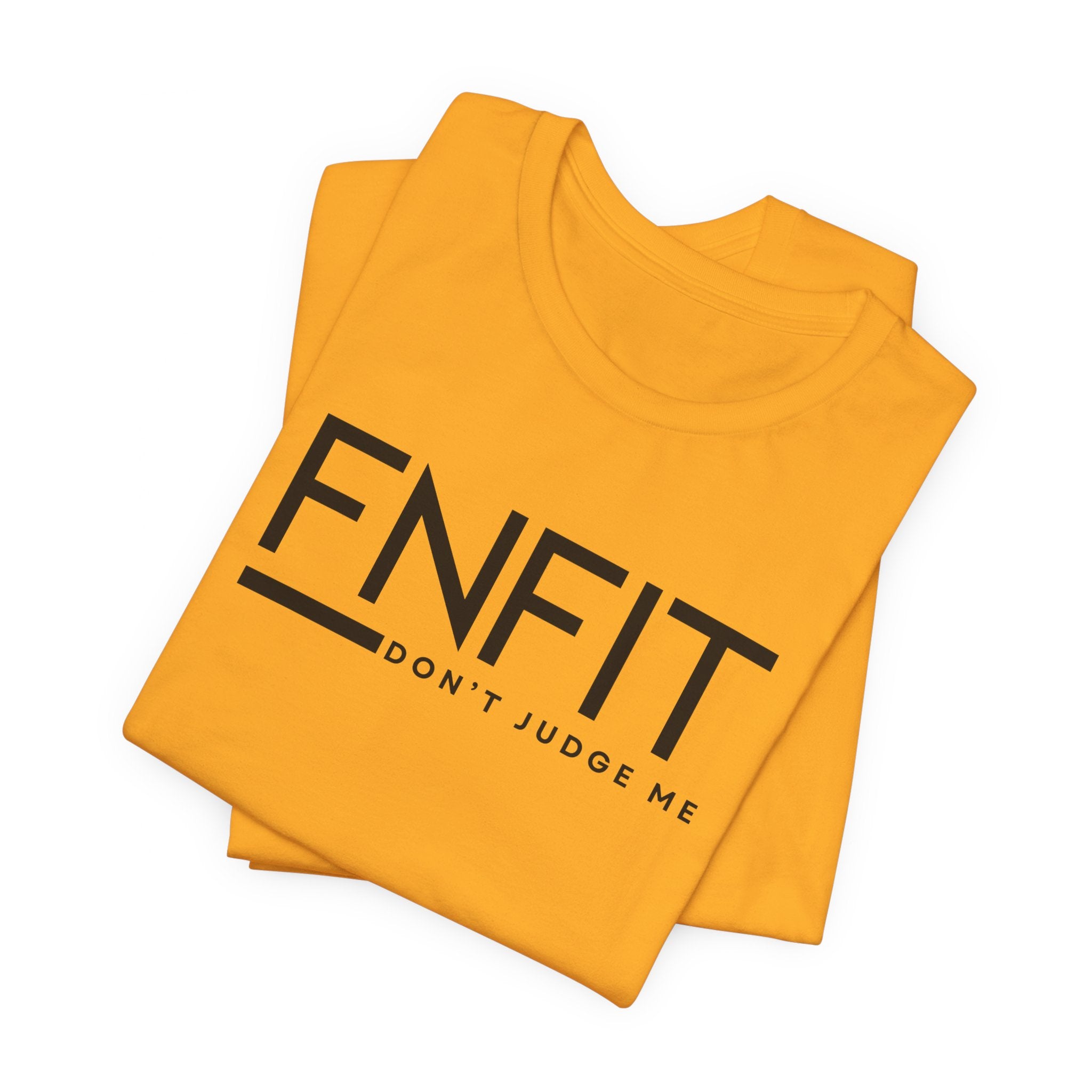 FNFIT Don't Judge Me Minimalist Series Short Sleeve Tee