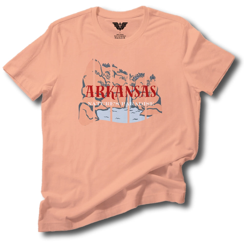 Arkansas: Nature's Paradise Soft Cotton Tee