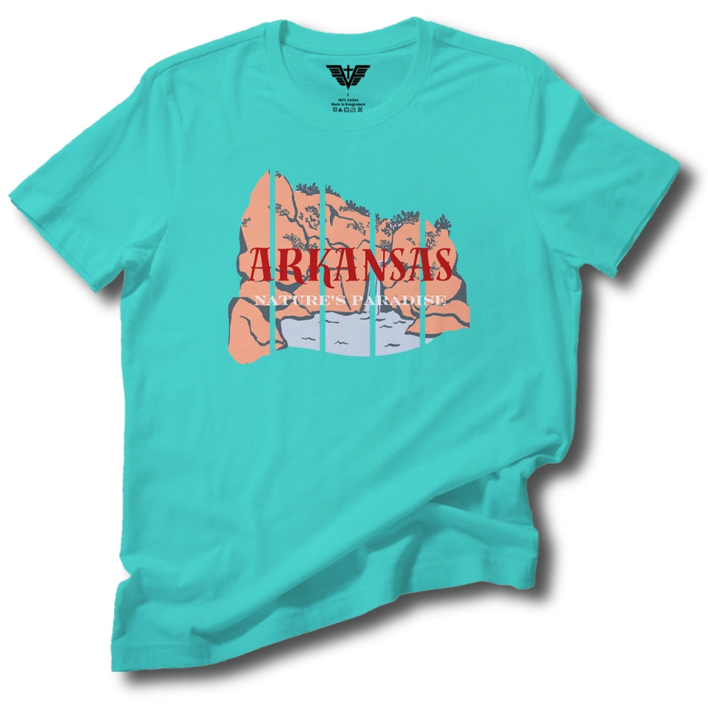 Arkansas: Nature's Paradise Soft Cotton Tee