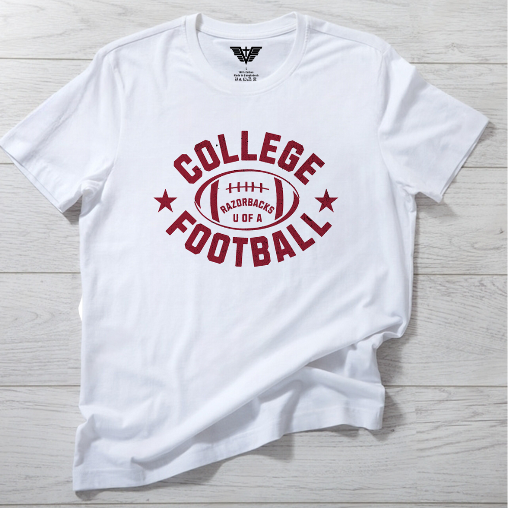 College Football Soft Cotton Tee