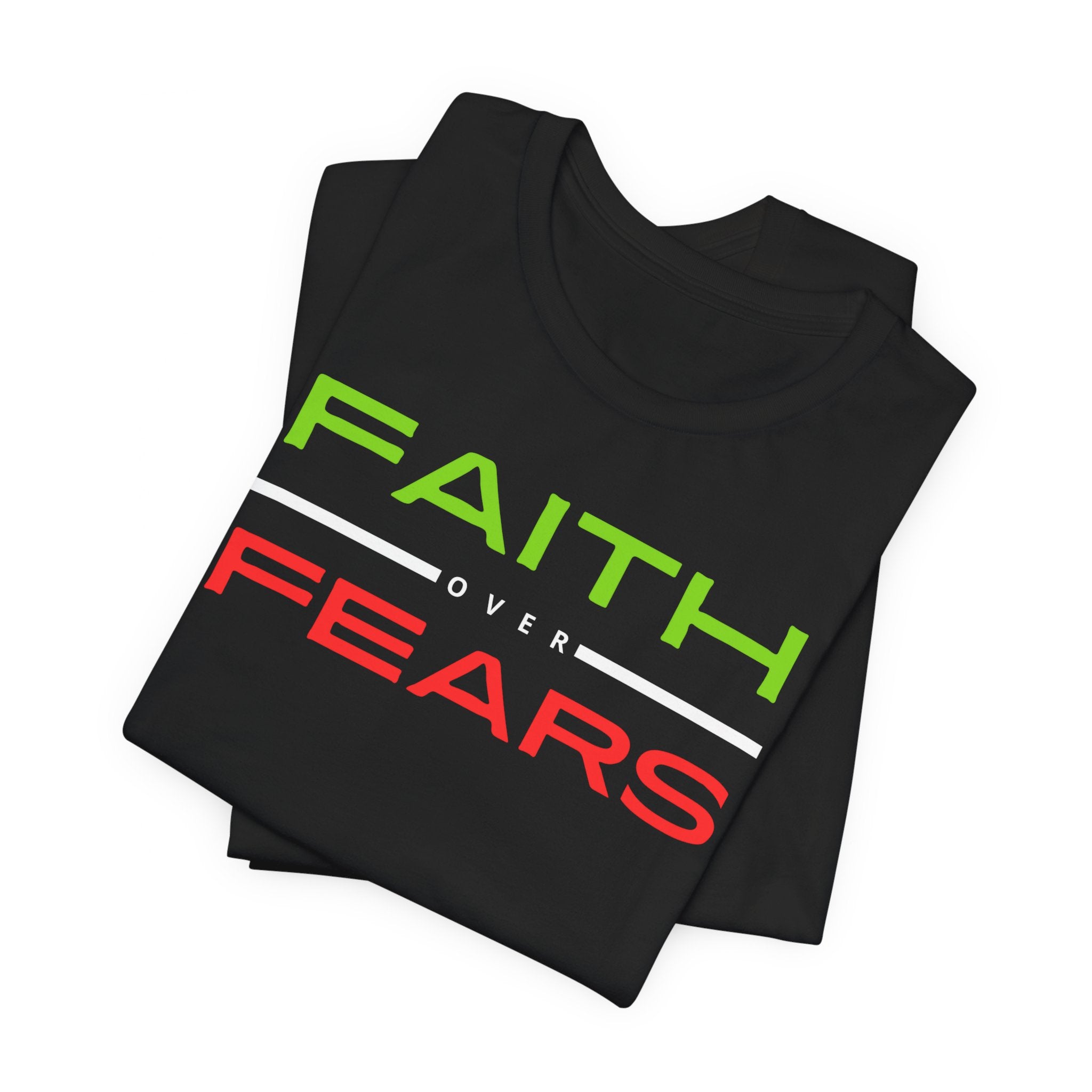 Faith Over Fears Short Sleeve Tee