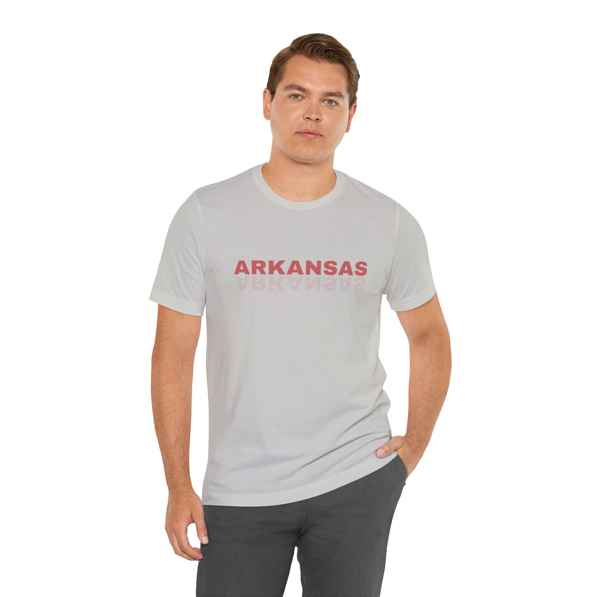 Arkansas Mirrored Soft Cotton Tee