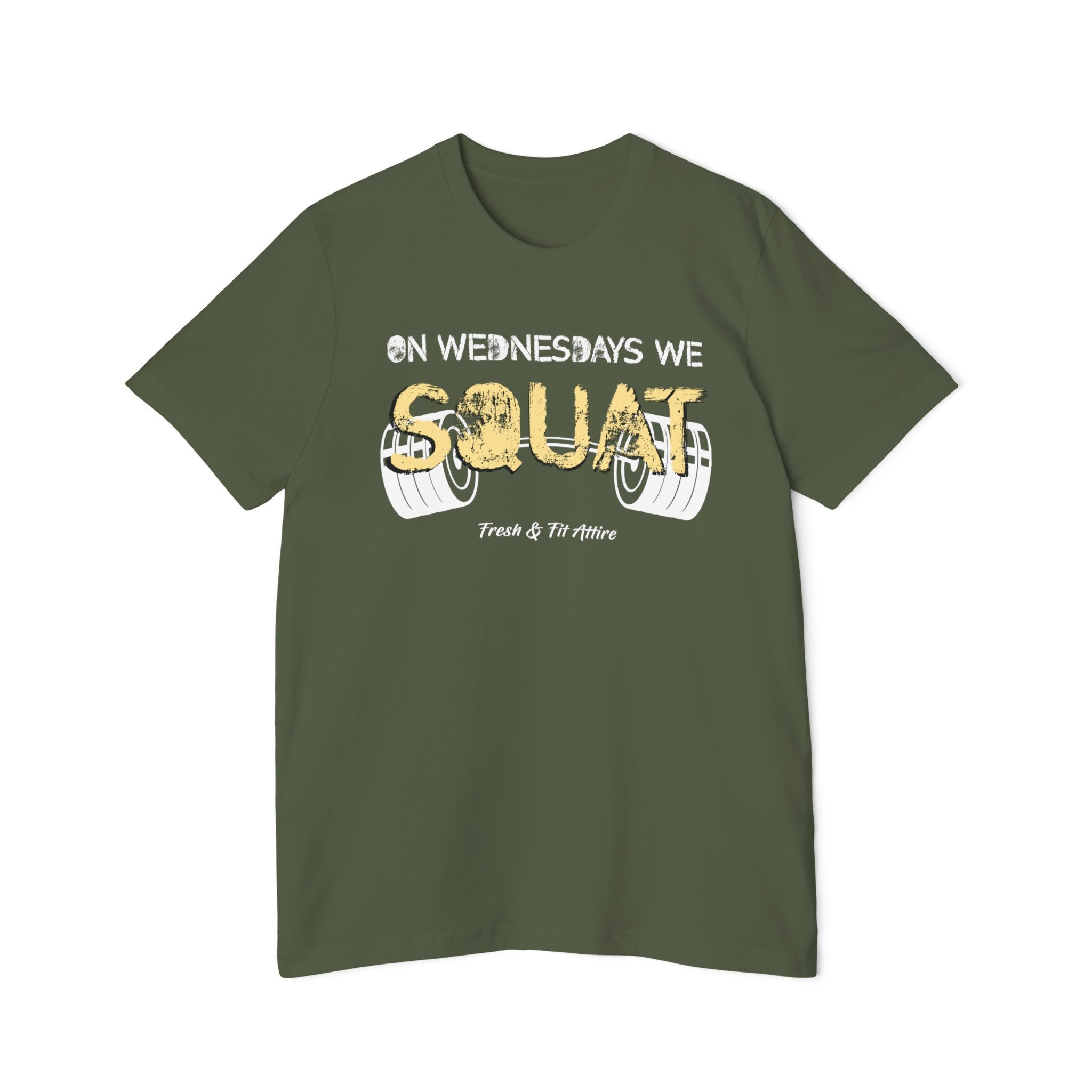 On Wednesday We SQUAT - Soft Cotton Tee