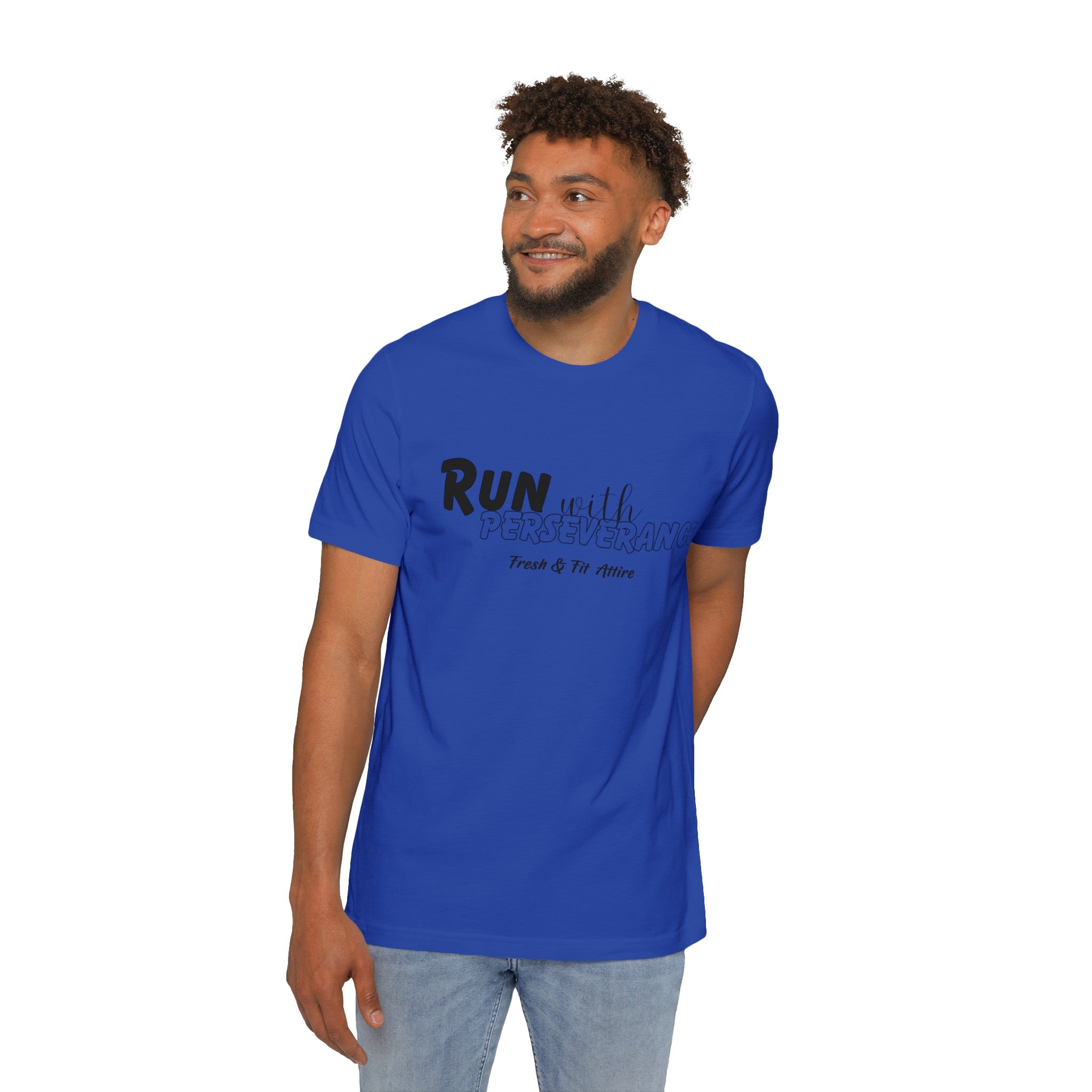 Run with Perseverance Soft Cotton Tee