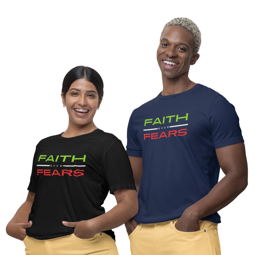 Faith Over Fears Short Sleeve Tee