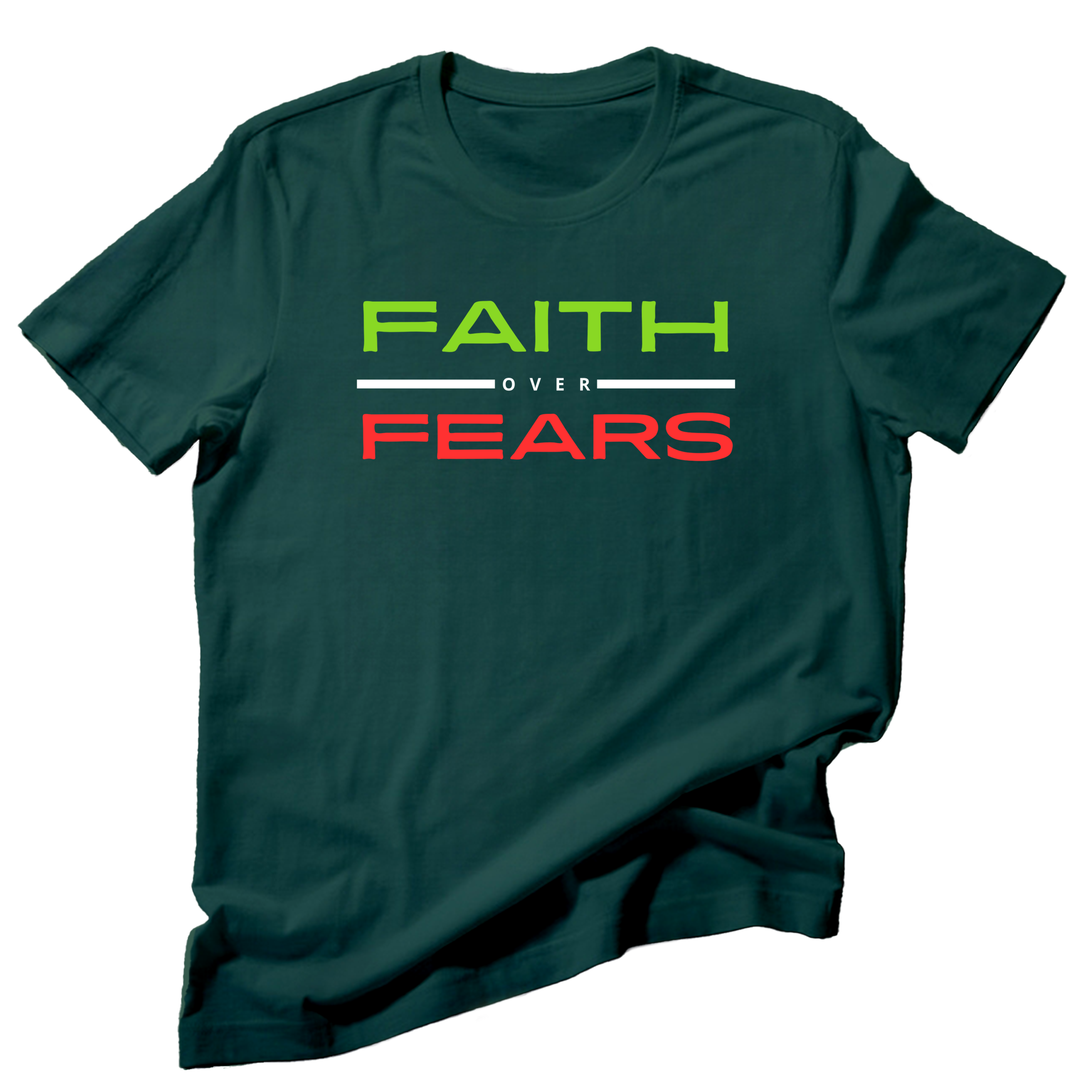 Faith Over Fears Short Sleeve Tee