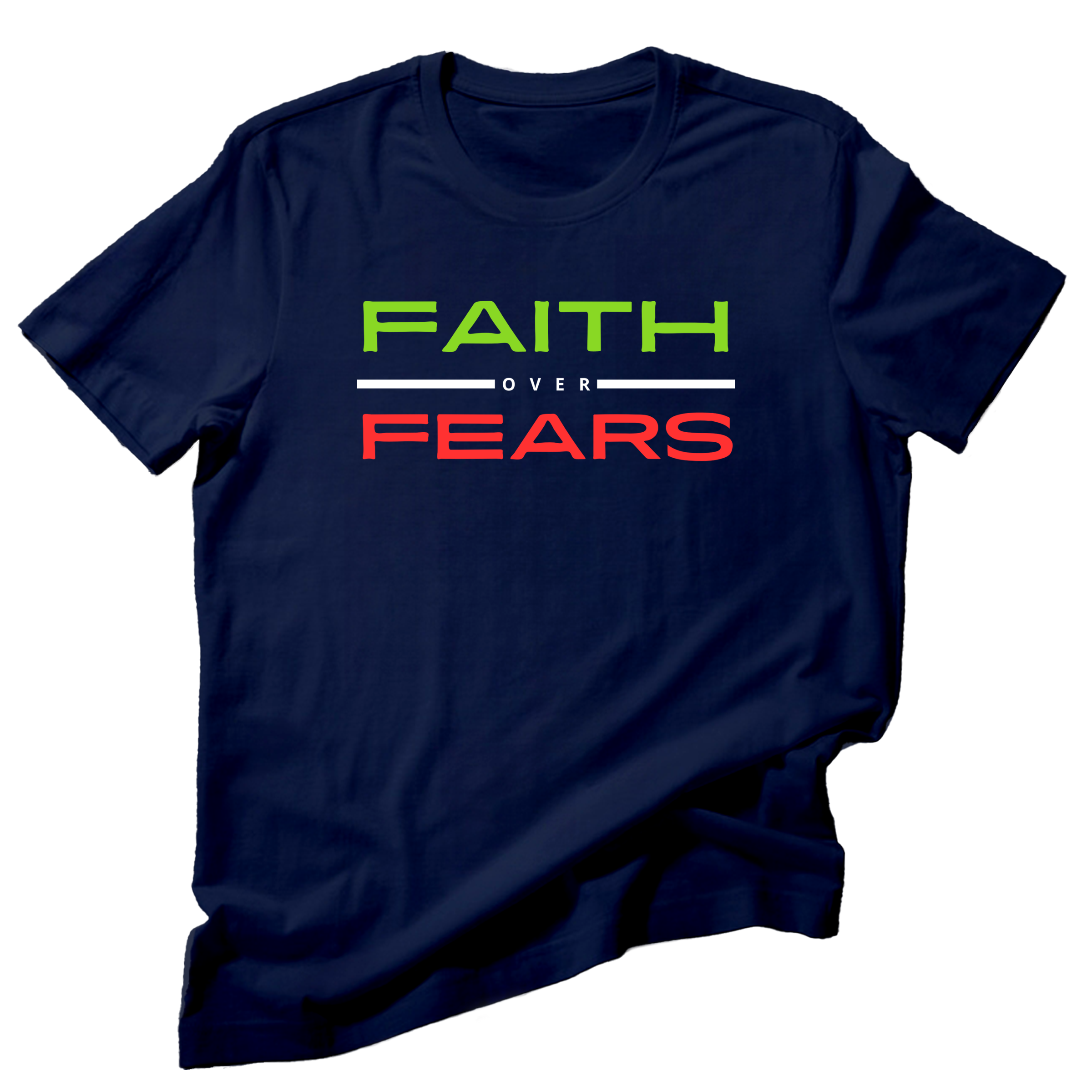 Faith Over Fears Short Sleeve Tee