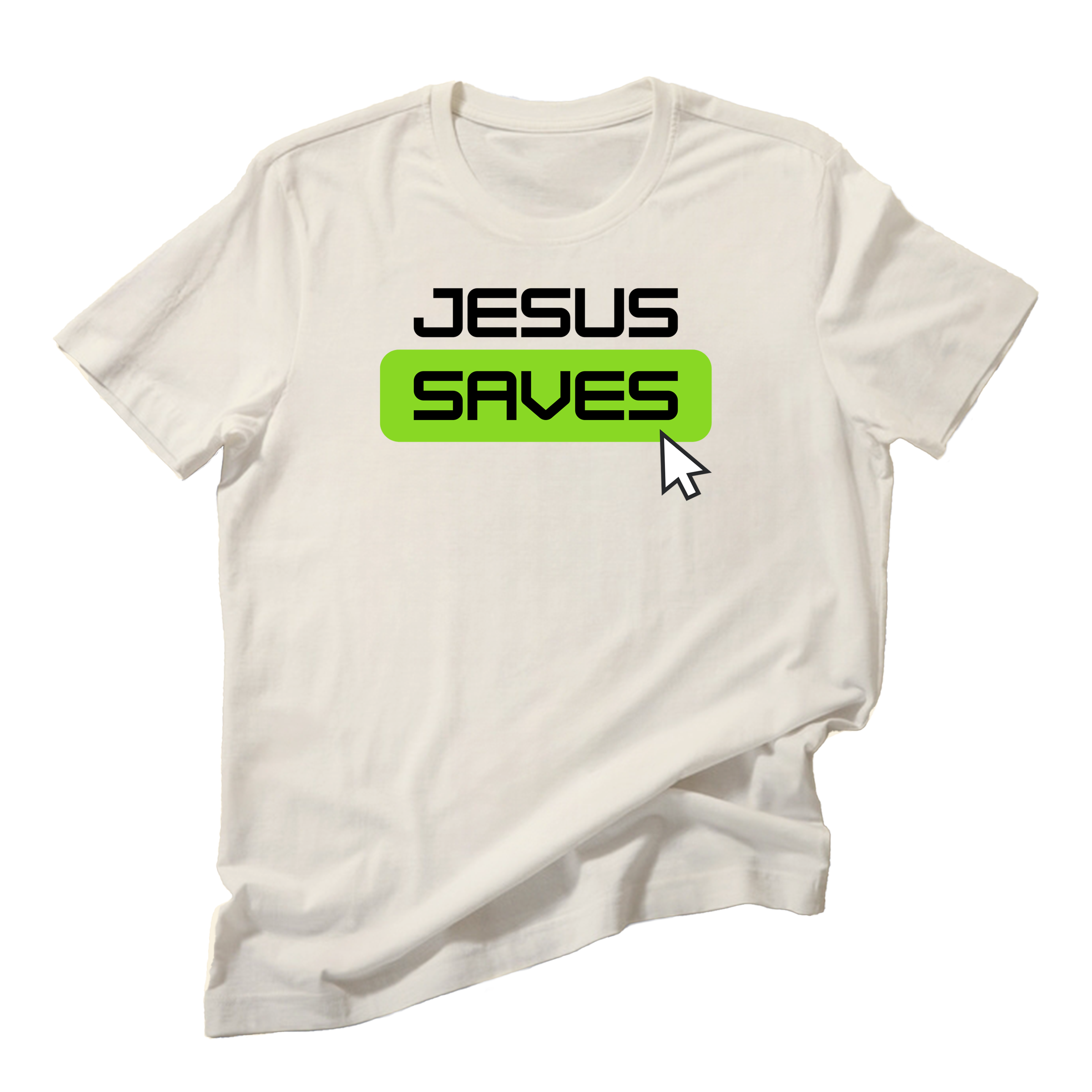 Jesus Saves Cotton Tee