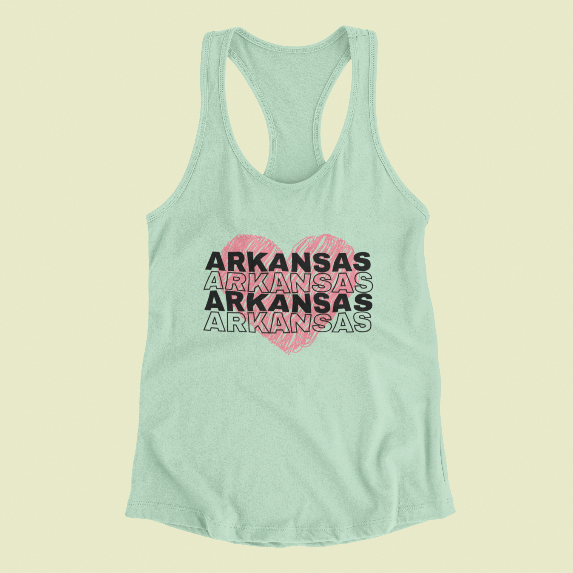 Arkansas (Word Series) Tank Top