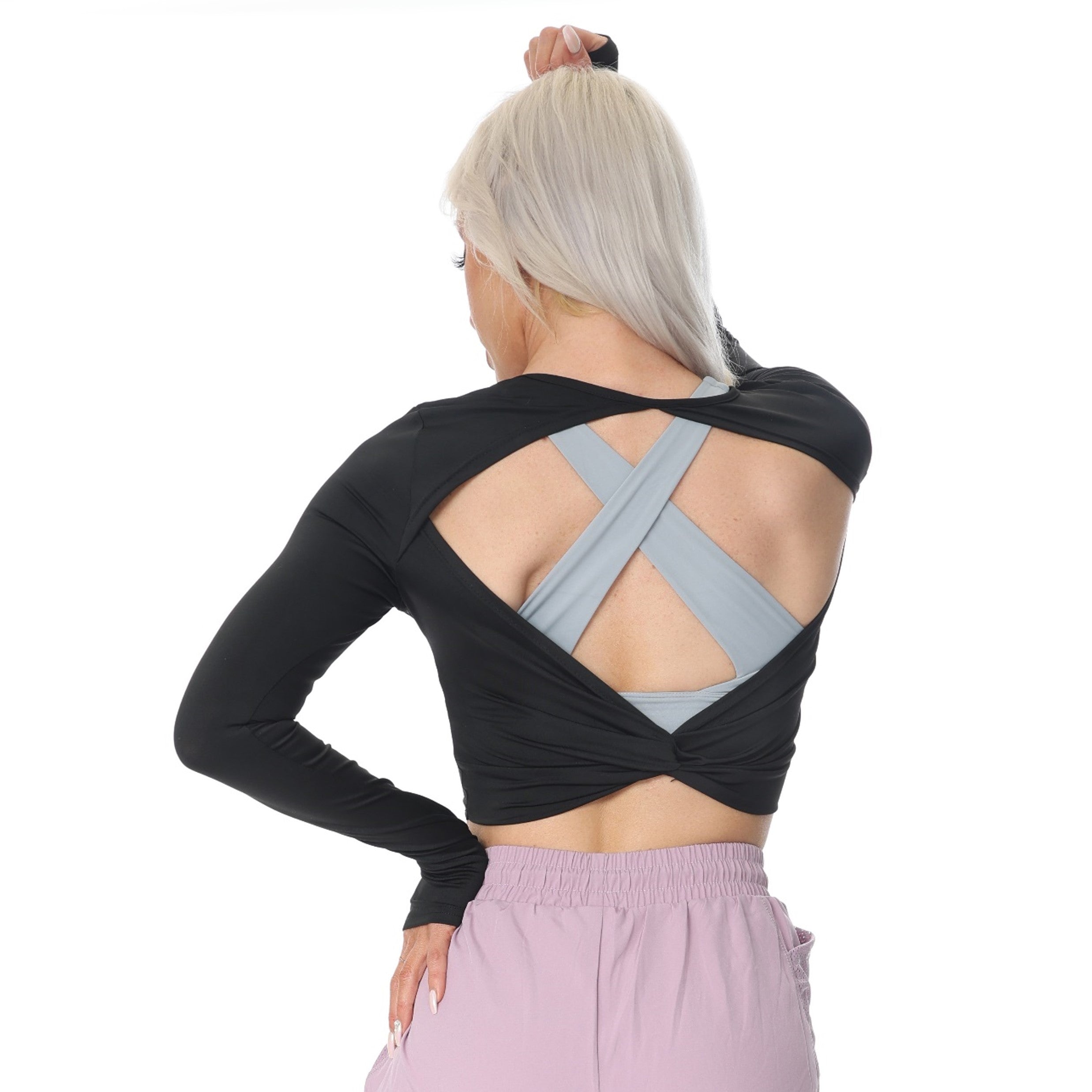 FlauntFlex Long Sleeve Crop