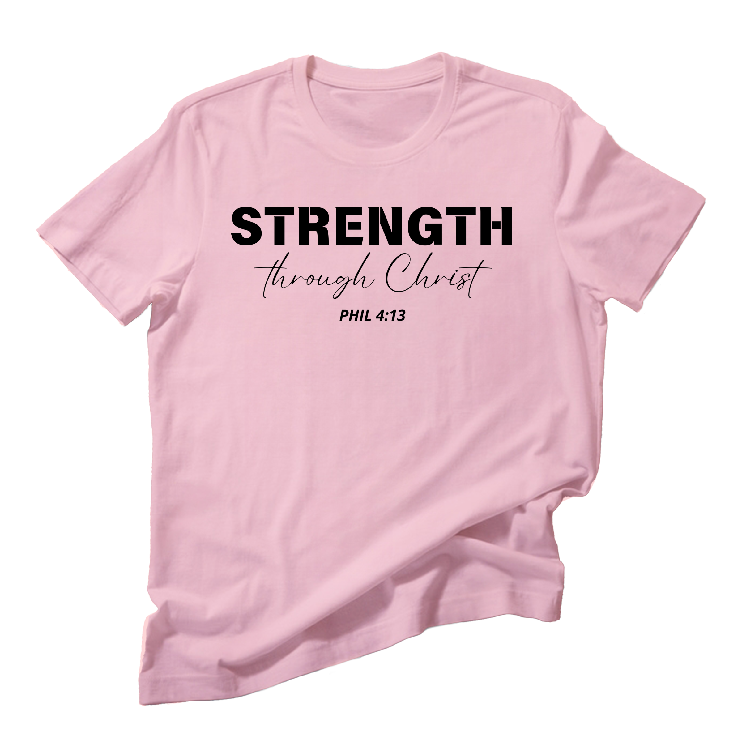 Strength Through Christ Short Sleeve Tee