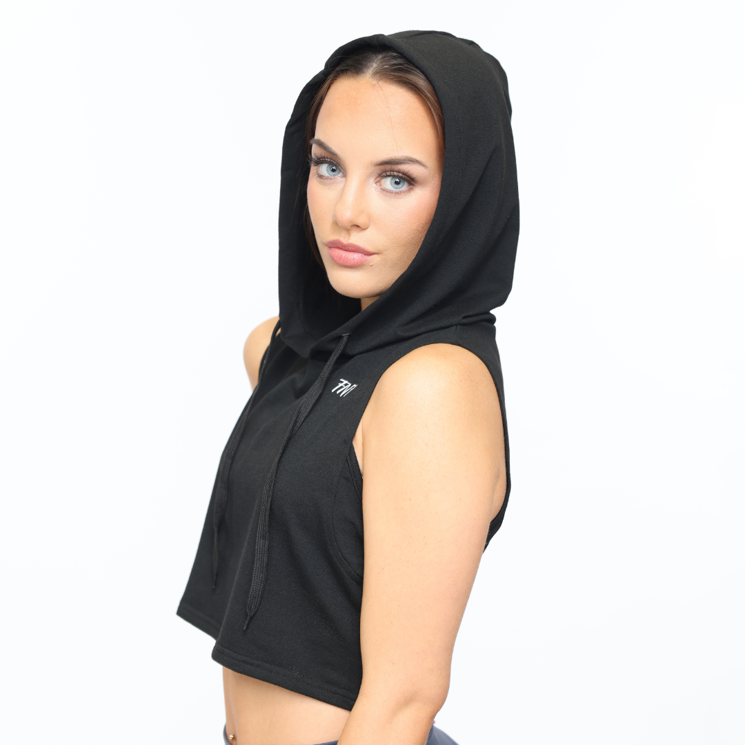 Muscle Crop Hoodie