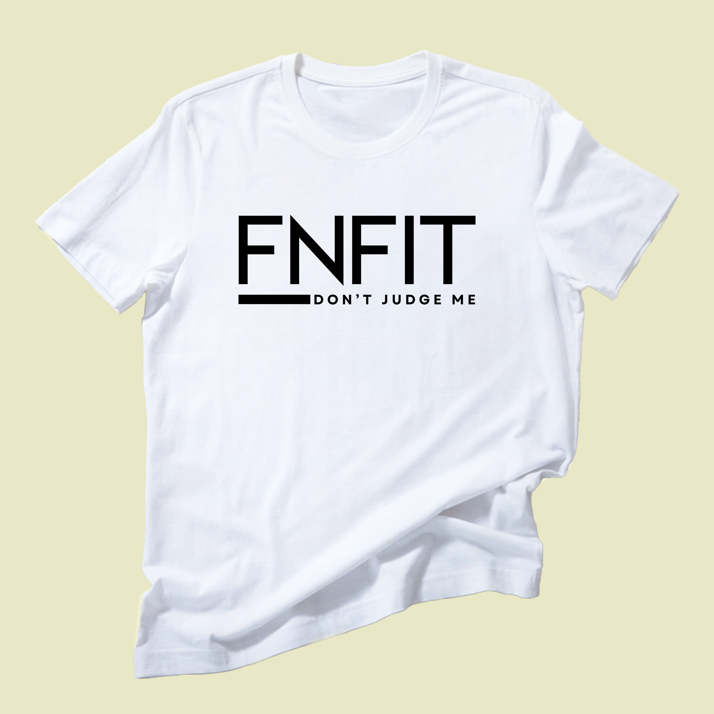 FNFIT Don't Judge Me Minimalist Series Short Sleeve Tee