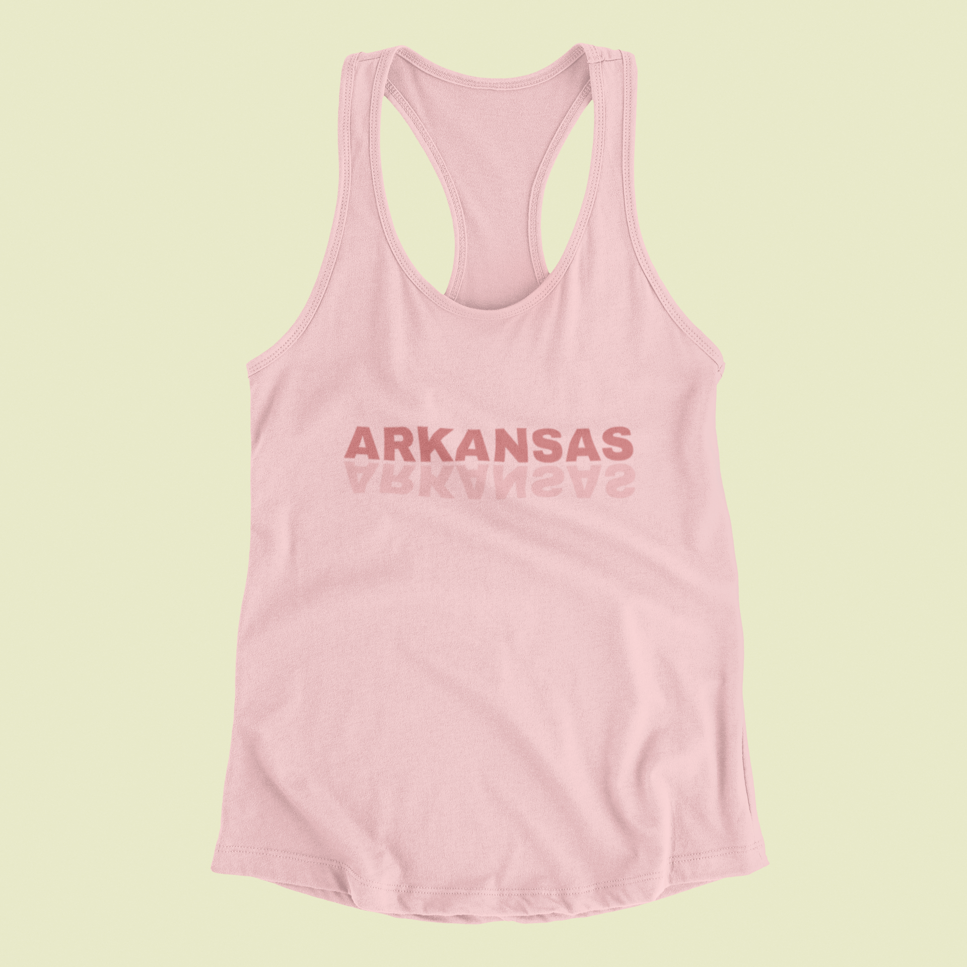 Arkansas Mirrored Tank Tops