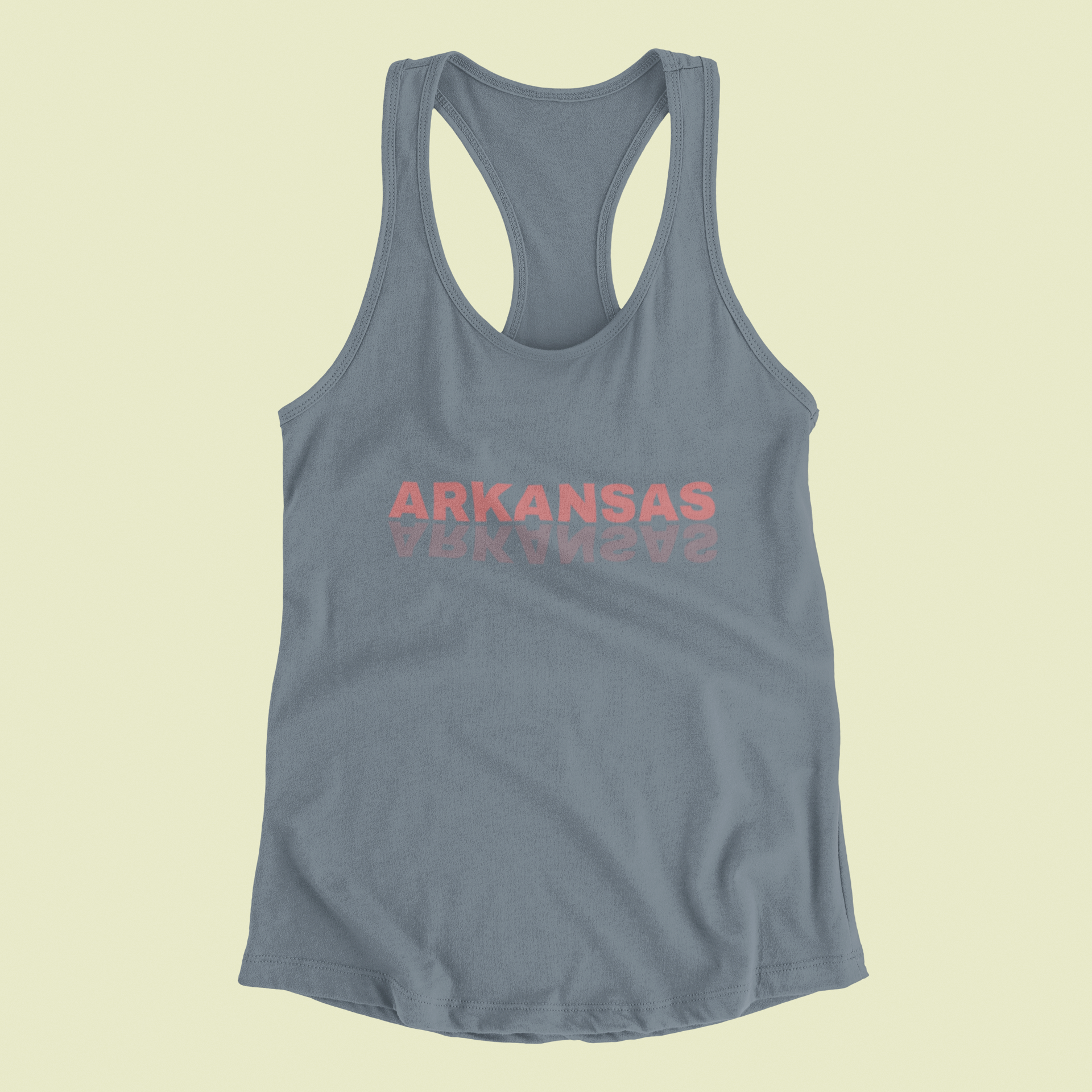 Arkansas Mirrored Tank Tops