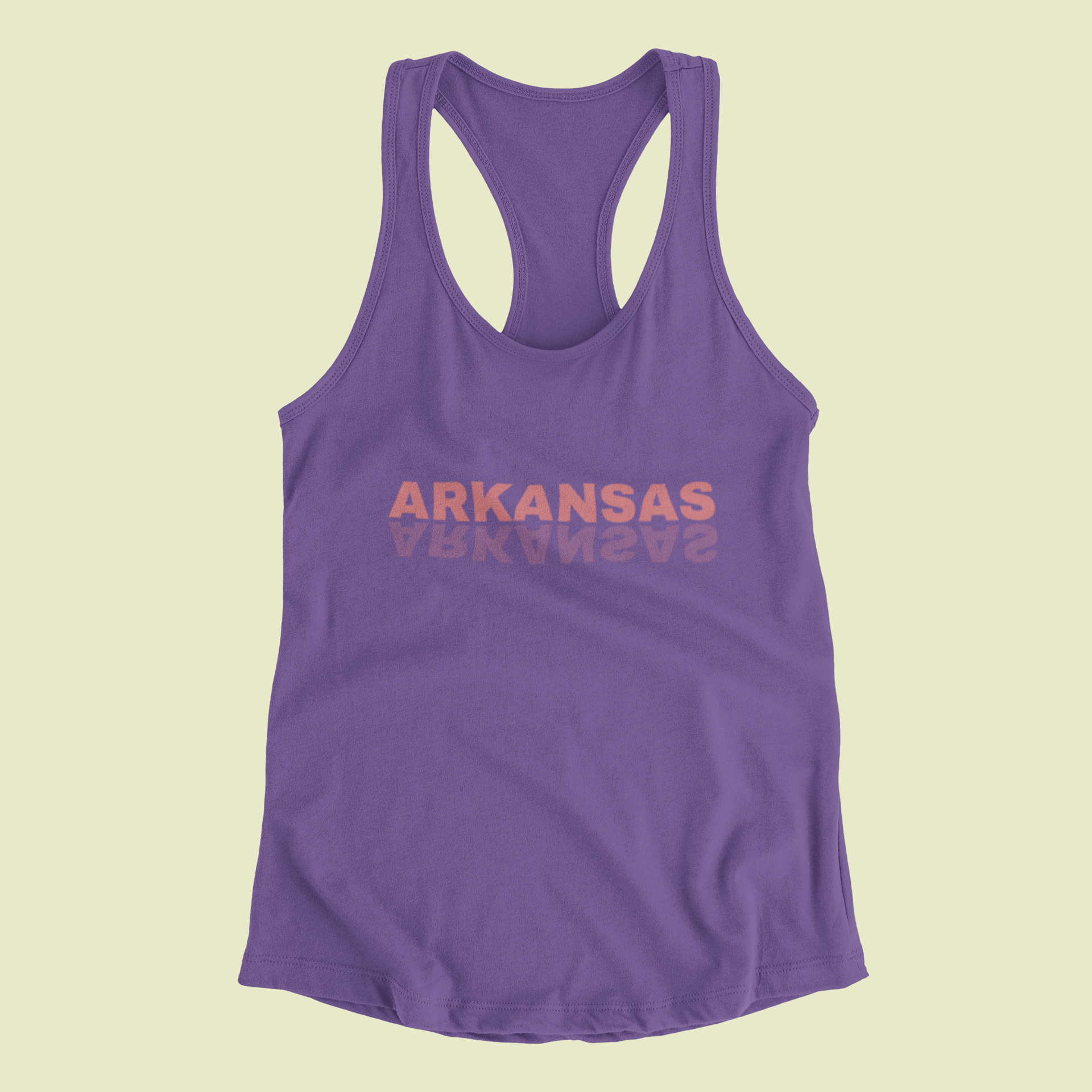 Arkansas Mirrored Tank Tops